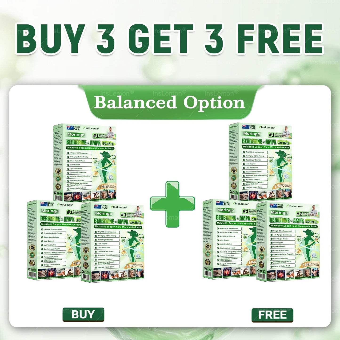 💜𝐈𝐧𝐬𝐋𝐞𝐦𝐨𝐧® 𝗠𝗼𝗿𝗶𝗻𝗴𝗮 × 𝗕𝗲𝗿𝗯𝗲𝗿𝗶𝗻𝗲 × 𝗔𝗠𝗣𝗞 𝟭𝟬-𝗶𝗻-𝟭 𝗠𝗲𝘁𝗮𝗯𝗼𝗹𝗶𝗰 𝗦𝘂𝗽𝗽𝗼𝗿𝘁 𝗡𝗮𝗻𝗼 𝗠𝗶𝗰𝗿𝗼𝗻𝗲𝗲𝗱𝗹𝗲 𝗣𝗮𝘁𝗰𝗵 (𝐉𝐮𝐬𝐭 𝐨𝐧𝐜𝐞 𝐚 𝐝𝐚𝐲, 𝐯𝐢𝐬𝐢𝐛𝐥𝐞 𝐜𝐡𝐚𝐧𝐠𝐞𝐬 𝐢𝐧 𝟕 𝐝𝐚𝐲𝐬） ✅ 𝐅𝐨𝐫 𝐨𝐛𝐞𝐬𝐢𝐭𝐲, 🅛🅞🅞🅢🅔 🅢🅚🅘🅝,𝐝𝐢𝐚𝐛𝐞𝐭𝐞𝐬, 𝐬𝐥𝐞𝐞𝐩 𝐚𝐩𝐧𝐞𝐚, 𝐣𝐨𝐢𝐧𝐭 𝐢𝐬𝐬𝐮𝐞𝐬, 𝐚𝐧𝐝 𝐦𝐨𝐫𝐞